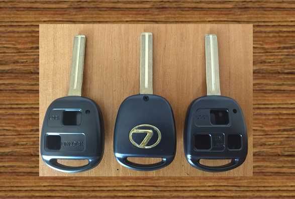 (№83) Корпус ключа 2-3 кнопки Лексус Lexus