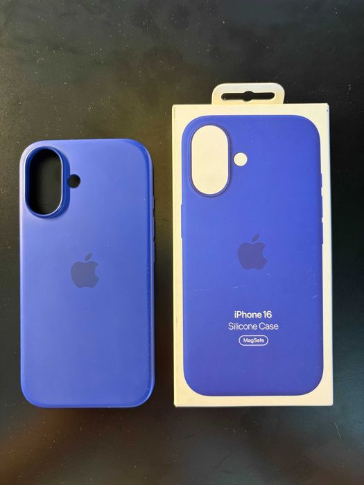 Чохол Apple Silicone Case MagSafe for іPhone 16 Ultramarine оригінал