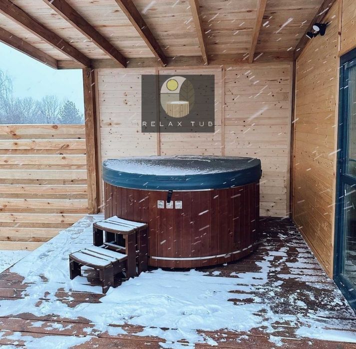 Чан для купання. Купель на дровах. Виробник.