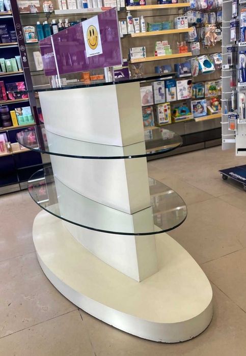 Gôndola para exposição de produtos