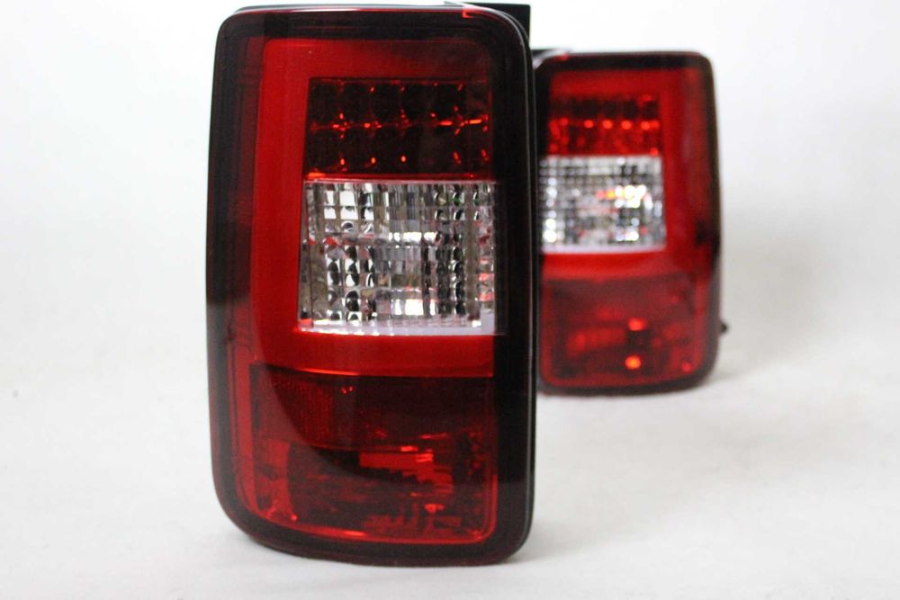 Lampy światła tył tylne VW CADDY 03-14 MK3 2K Diody LED BAR NEON TUNING Red NOWE!