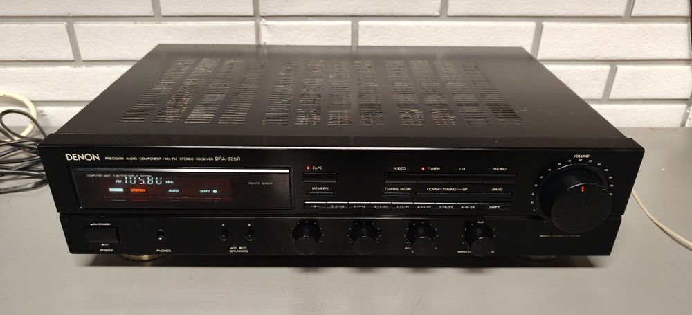 Amplituner DENON DRA-335R. IDEALNY