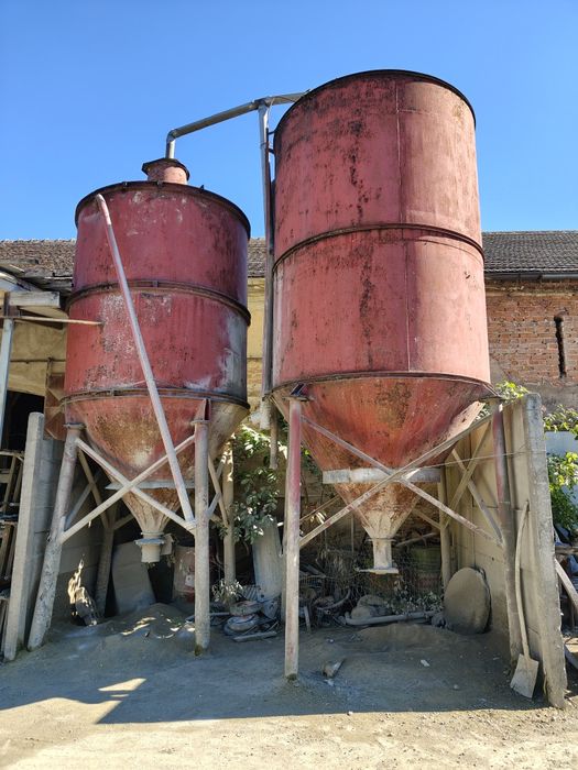 Silos do cementu komplet