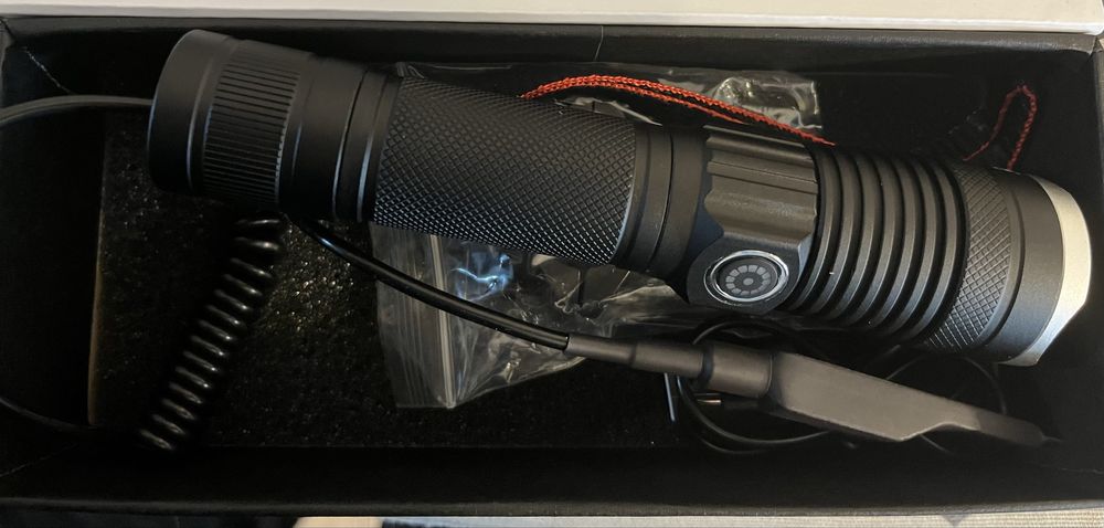 Lanterna kit carabina e espingarda para caça