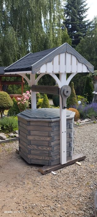 Obudowa betonu studni