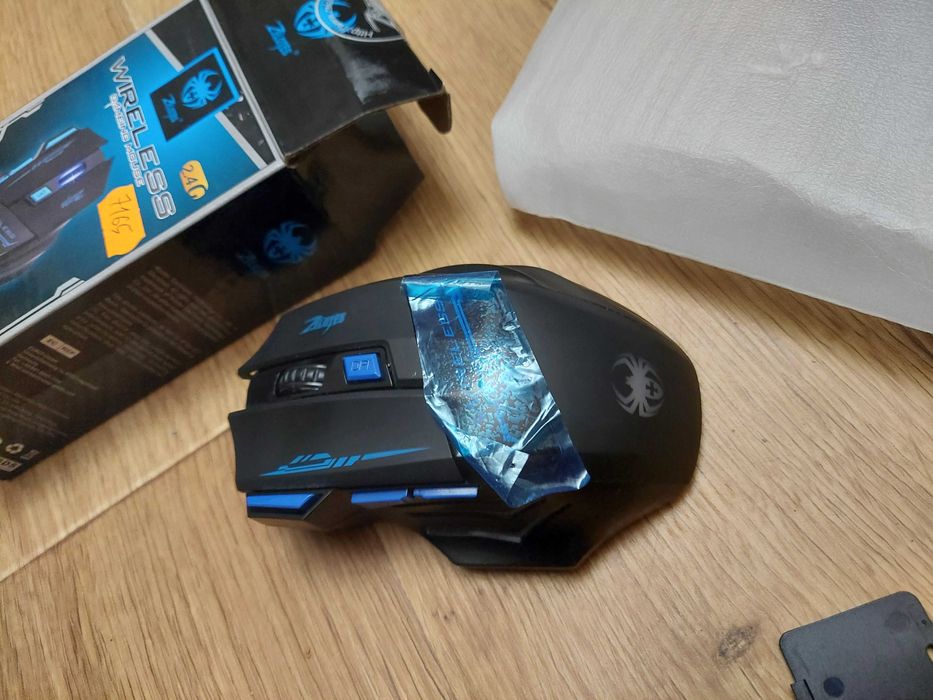 Беспроводная  мышь Zelotes F14 Professional Blue LED 2400 DPI USB 2.4G