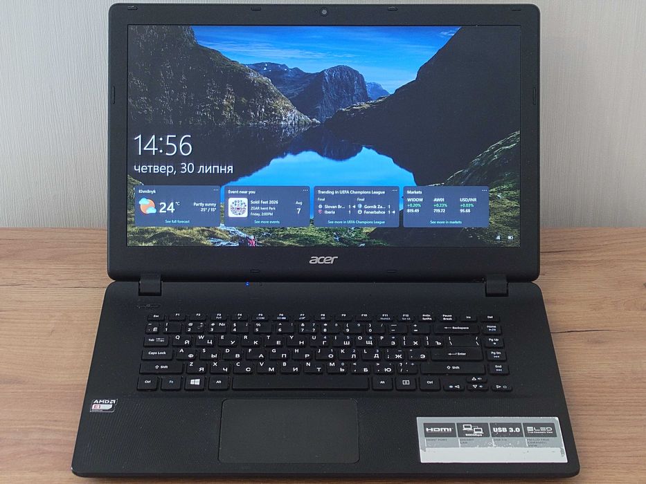 Вживаний ноутбук Acer