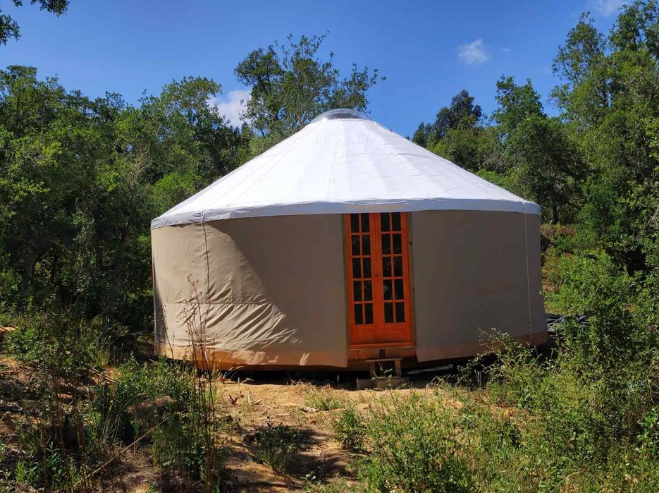 Yurt luxuosa nova 8 metros de diâmetro