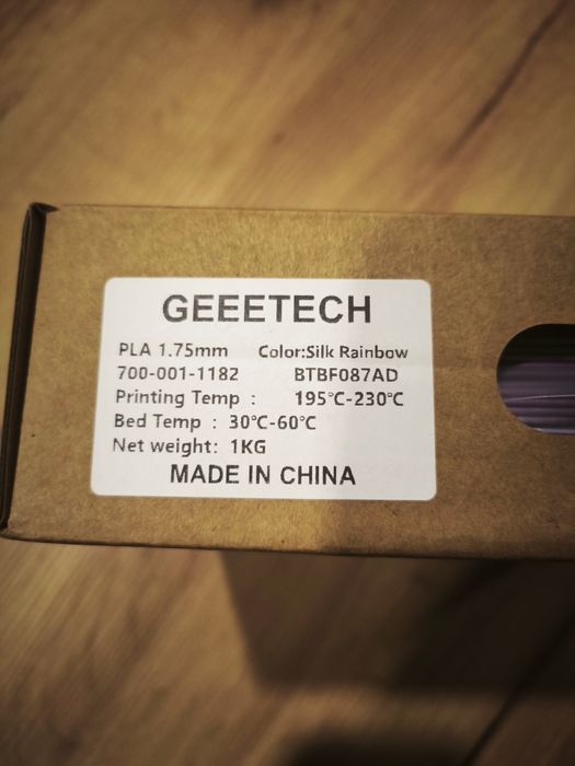 Filamento pla 1kg multicolor