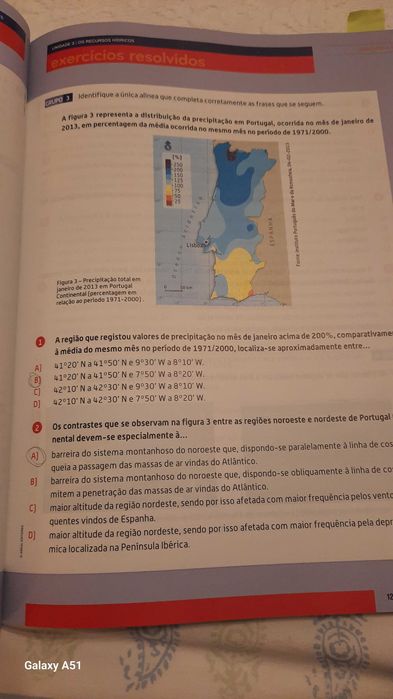 Preparar exame nacional geografia A