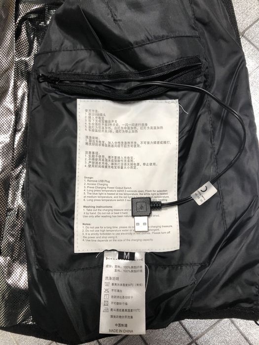 Colete de aquecimento