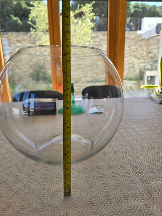 Aquário globo completo com filtro e bomba - Novo
