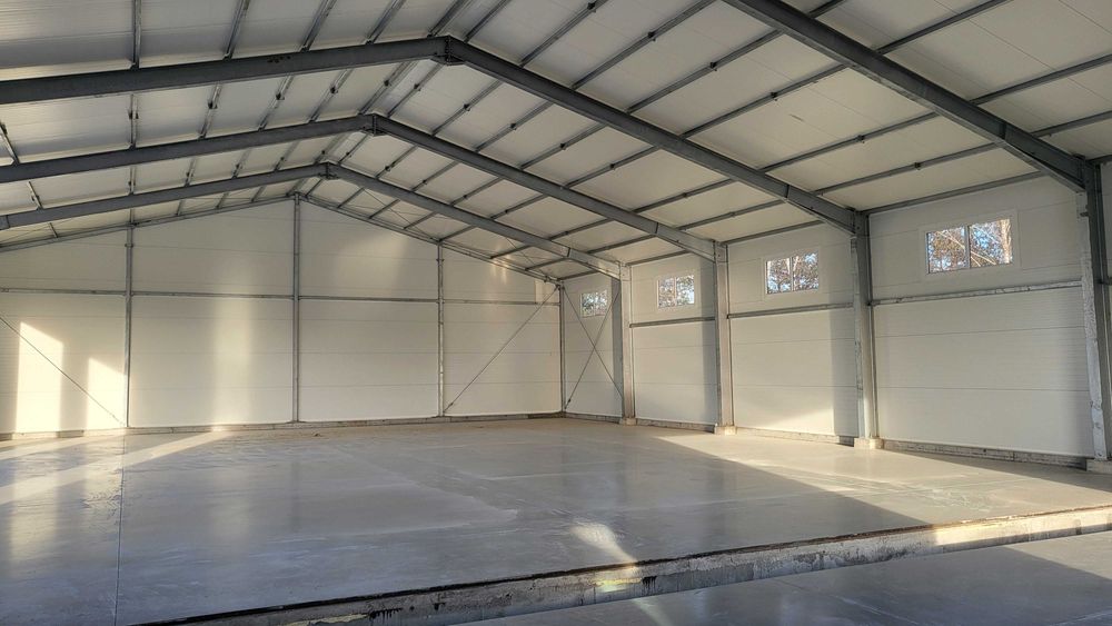 Konstrukcja stalowa hali 20x30x5