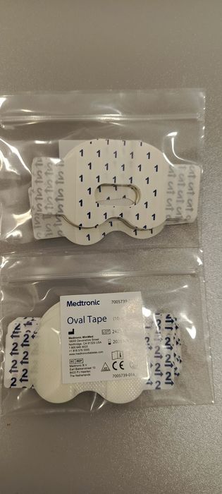 Plastry Gurdian Medtronic Oval Tape 10 szt