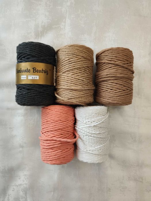 5 Packs Barbante macrame, boa Qualidade