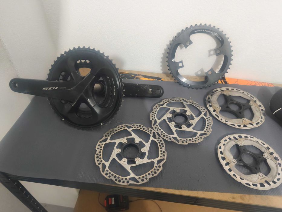 Peças para bicicleta novo e usados