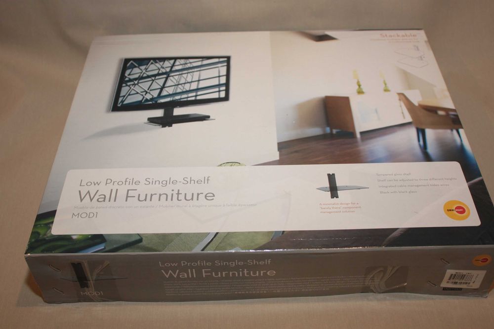 Полка из закаленного стекла Omnimount Mod1 полцены