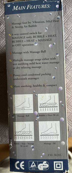 Vendo Massageador de Pes Novo