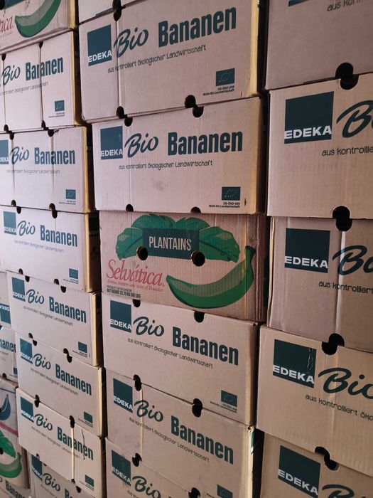 Kartony po bananach