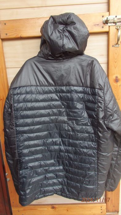 Kurtka pikowana z kapturem firmy Decathlon - rozmiar 3XL