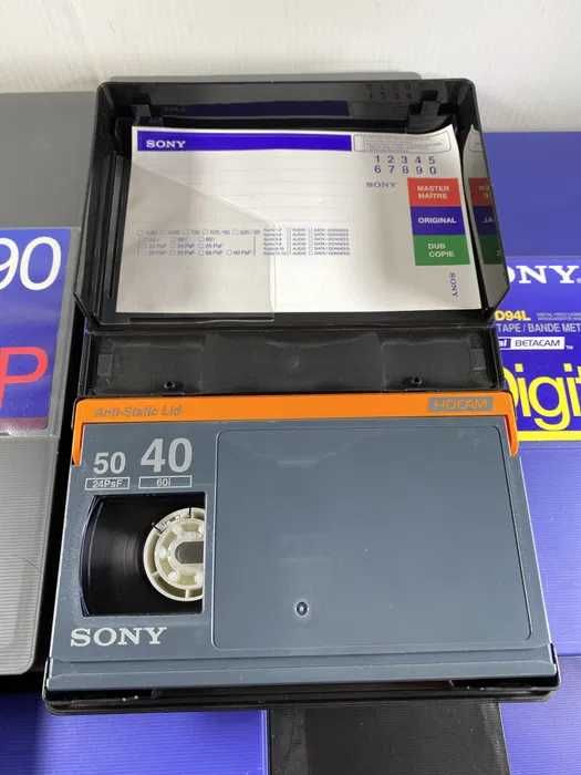 Cassetes betacam