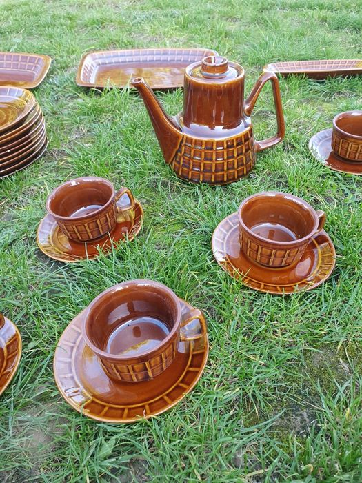 Zestaw Porcelit Pruszków kratka