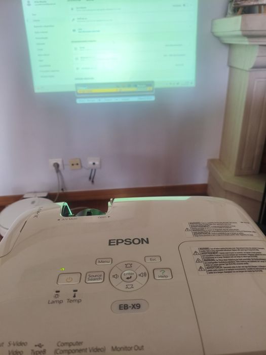 Video projetor Epson  eb x9