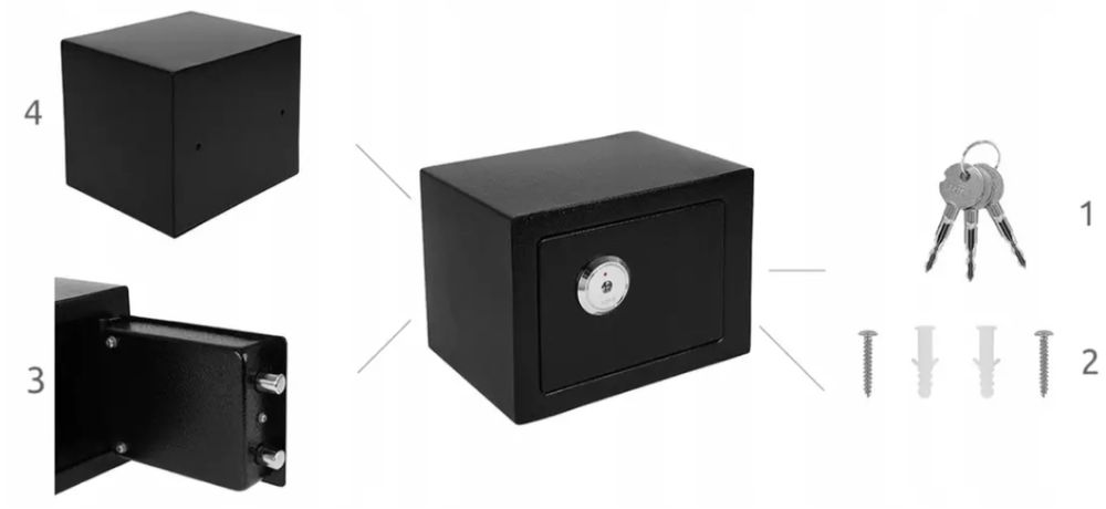 Сейф для дому та офісу 31*20*20
