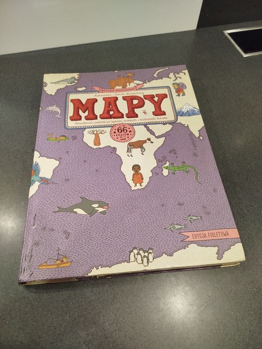 MAPY. Edycja Fioletowa (Wydanie Rozszerzone, 66 krajów) – A. i D. Mizielińscy