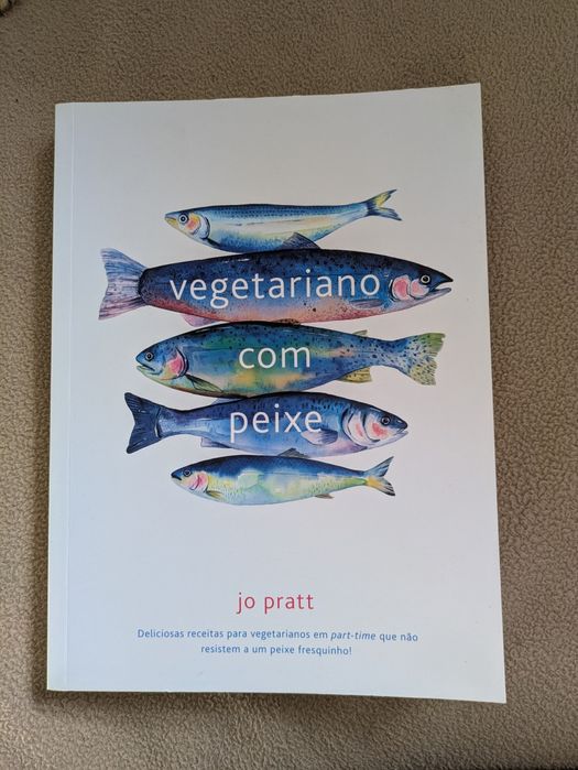 Livro "Vegetariano com peixe", de Jo Pratt