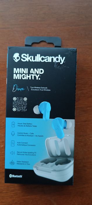 Навушники Skullcandy DIME Light Grey/Blue