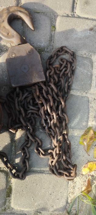 wciągarka łańcuchowa ,wciągnik ,bks ,rug cug , raczej 3 t , rozebrana