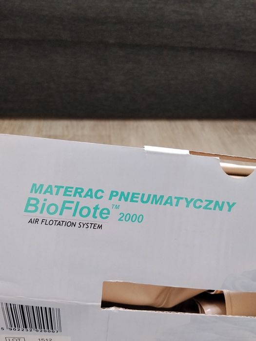 Materac przeciwodleżynowy Reha Fund BioFlote 2000 komplet nowy