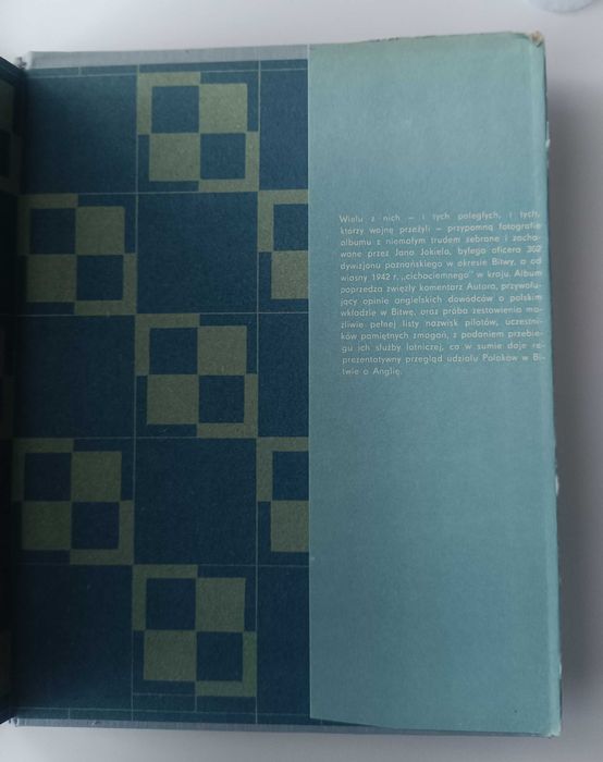 Udział Polaków w Bitwie o Anglię 1968 Używana Dobry