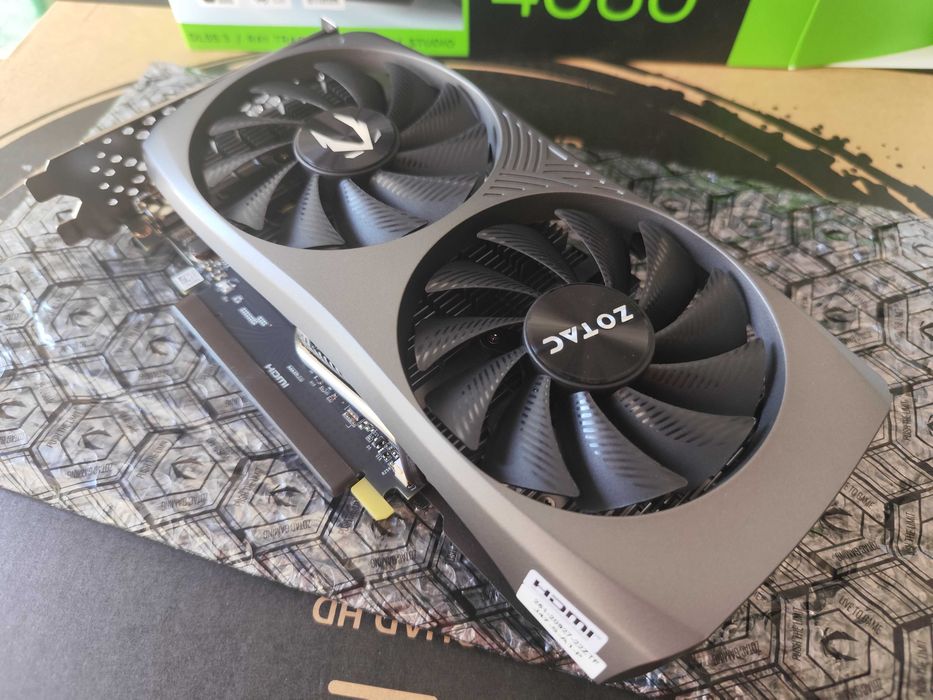ZOTAC GeForce RTX 4060 Twin Edge OC Graphics Card64739035555329123