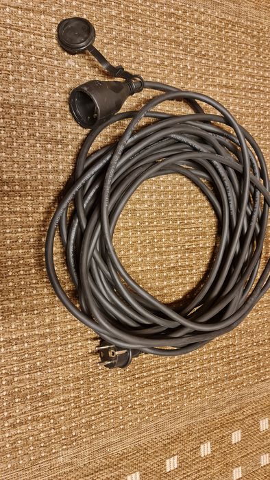 Przedłużacz, kabel 3x 1,5mm