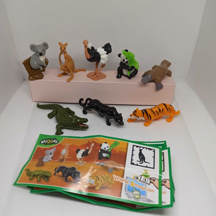 Тварини, дитинчата, фігурки Кіндер Натунс