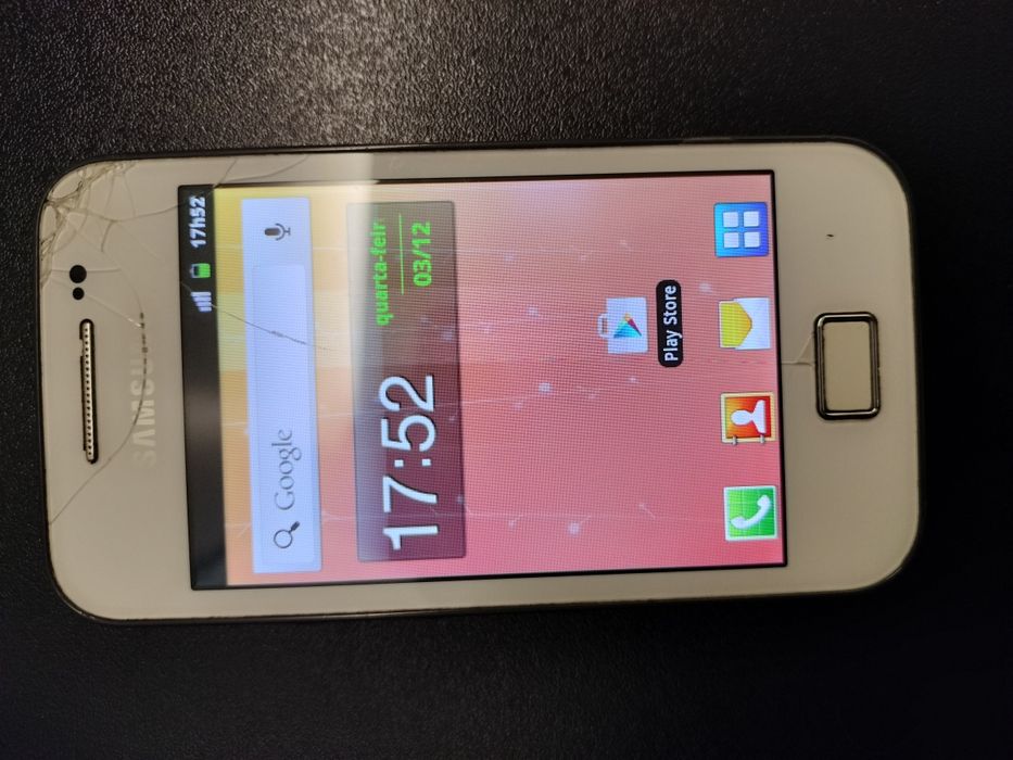 Samsung Galaxy a funcionar