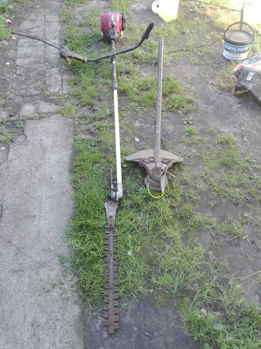 Kosa + nożyce do żywopłotu,silnik 4t MTD,