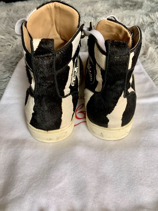 Sapatilha  Christian Louboutin pony hair
