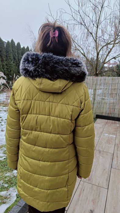 Damska kurtka zimowa XL CARRY plus chusta gratis