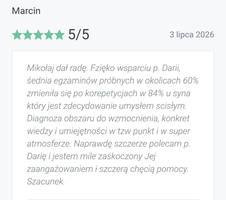 Korepetycje z języka polskiego online
