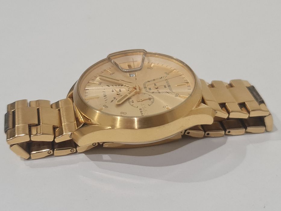 Męski Zegarek Diesel DZ-4475 złoty kolor