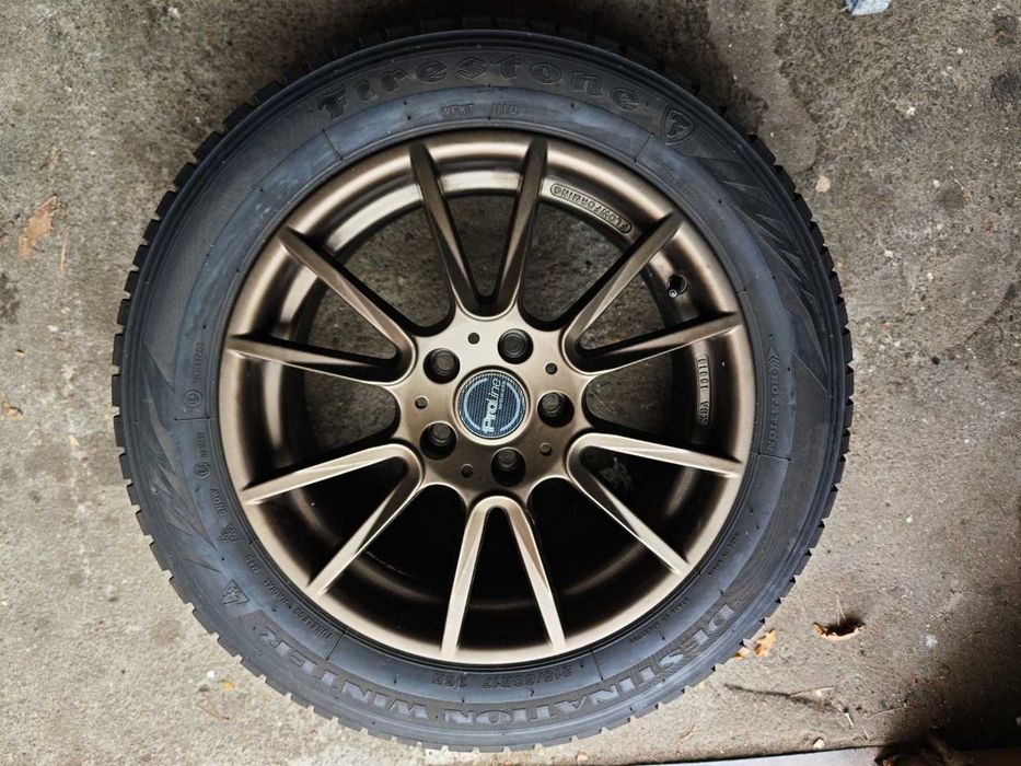 Koła zimowe 17 cali 5x114,3 Toyota Lexus Mazda Honda Nissan JAK NOWE