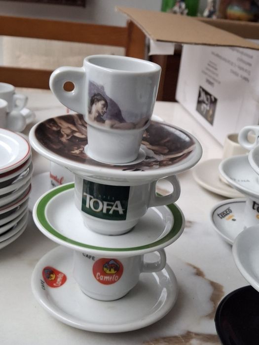 Chávenas de café várias marcas