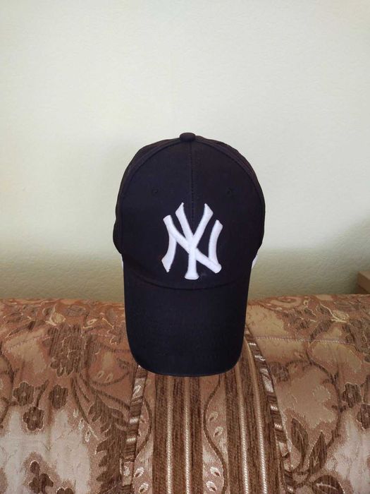 Бейсболка кепка чорна New York