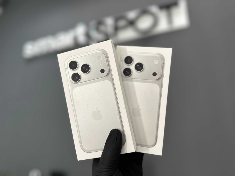 NOWOŚĆ! NOWY iPhone 17 Pro 256GB Silver eSIM! / Raty 0%/ FV 23%