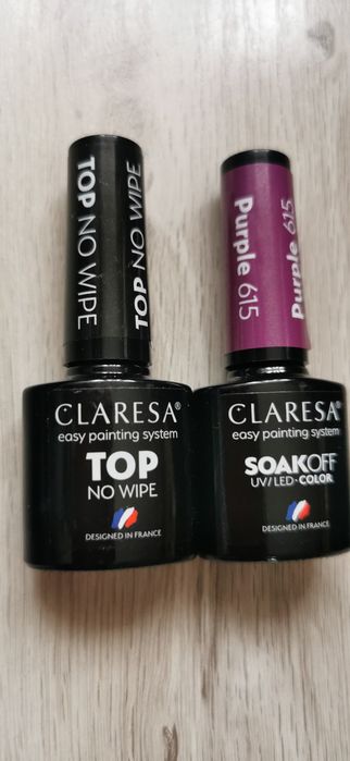 Nowe lakiery hybrydowe Claresa 2 sztuki