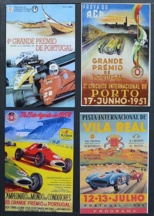 Postais - 8 unidades - automobilismo - olx X10479