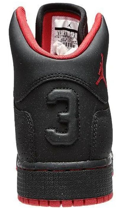 Nike Air Jordan 1Flight 5 Black/Gym Red кросівки чоловічі 27см